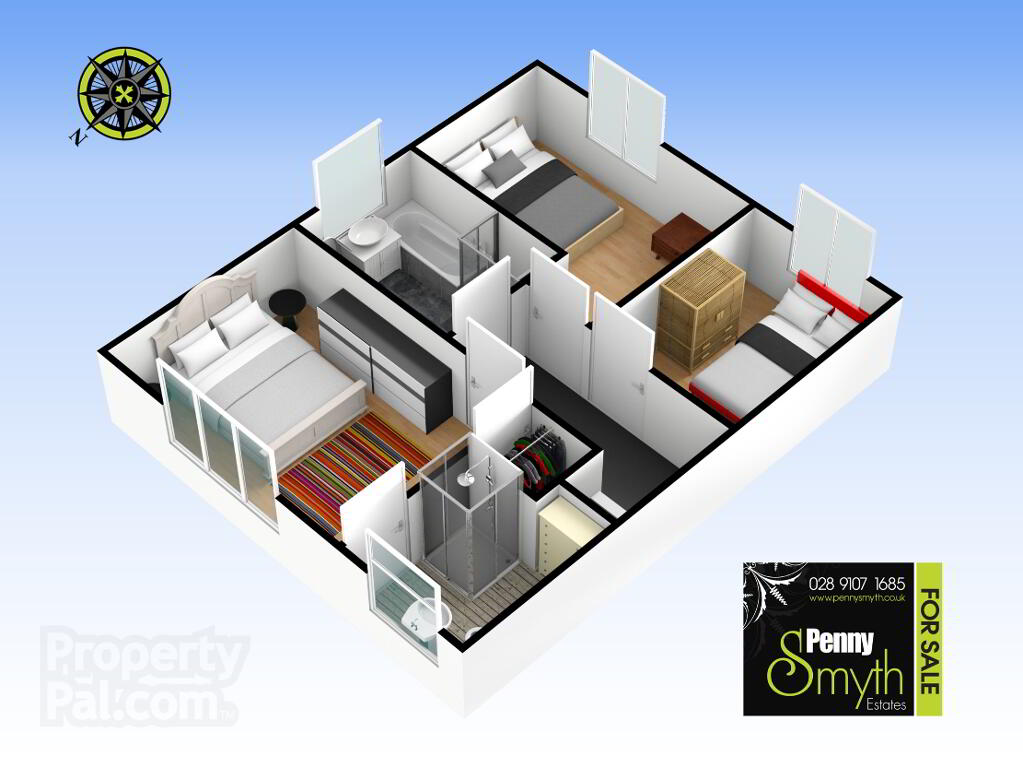 Floorplan 2 of 15 Stonebridge Drive, Newtownards