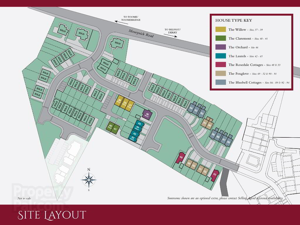 Floorplan 3 of The Willow, Ro Rua, Moneynick Road, Toomebridge