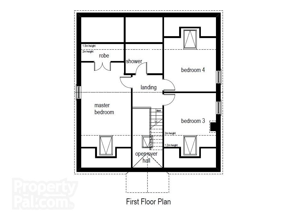 Floorplan 2 of 29 Castle Meadow Drive, Cloughey