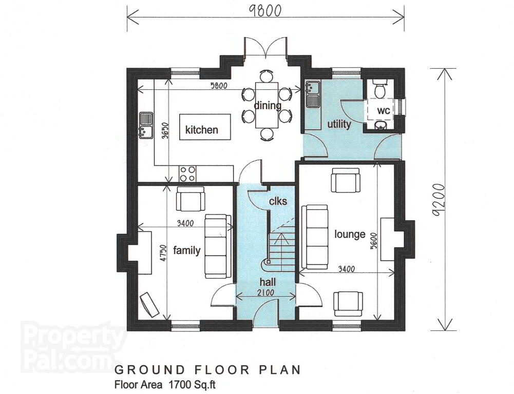 Floorplan 3 of Detached 1A, Linen Hall, Loughgall Road, Portadown