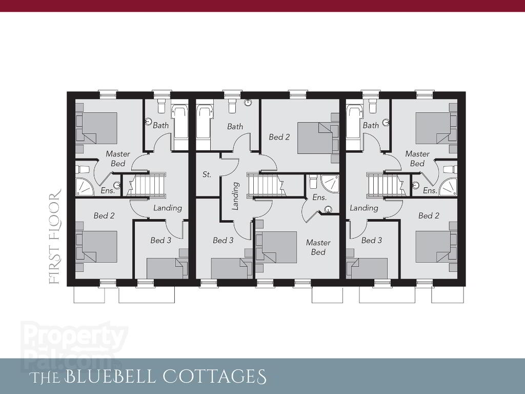 Floorplan 2 of The Bluebell Cottages, Ro Rua, Moneynick Road, Toomebridge