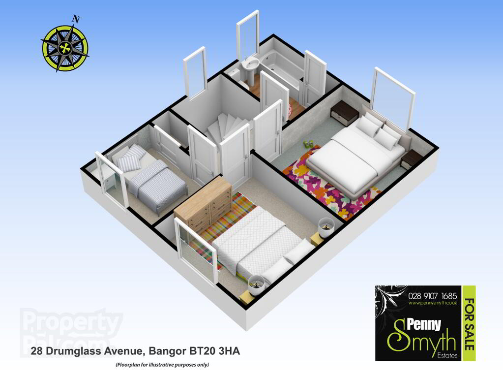 Floorplan 2 of 28 Drumglass Avenue, Bangor