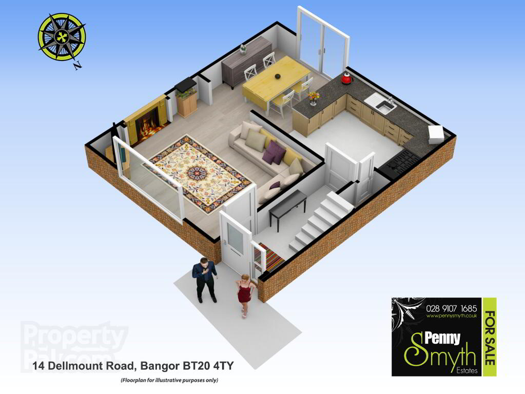 Floorplan 1 of 14 Dellmount Road, Bangor