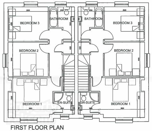 Floorplan 2 of House Type C, Tobin Drive, Moortown, Cookstown