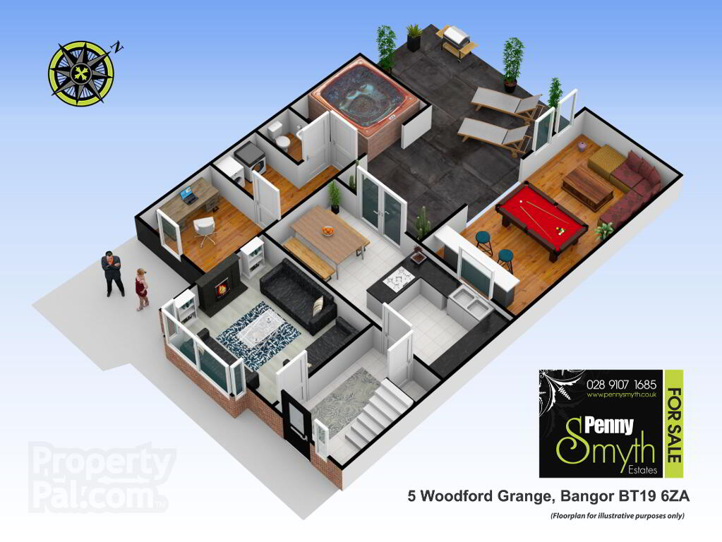 Floorplan 1 of 5 Woodford Grange, Bangor