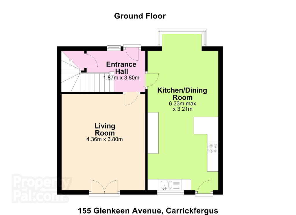 Floorplan 1 of 155 Glenkeen Avenue, Greenisland