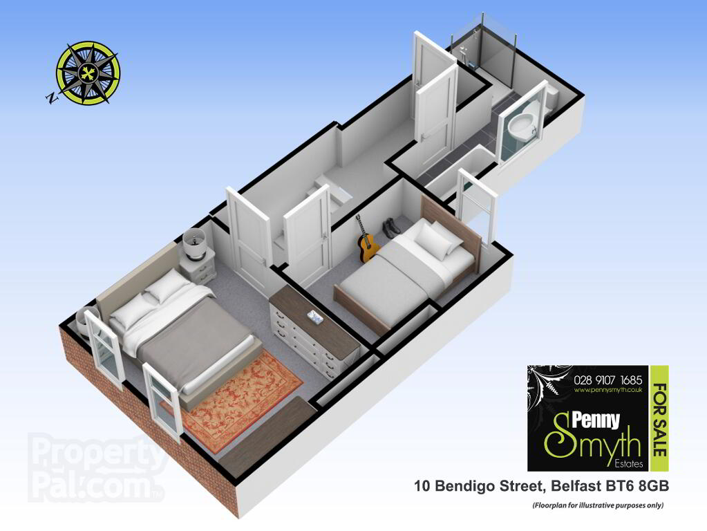 Floorplan 2 of 10 Bendigo Street, Belfast