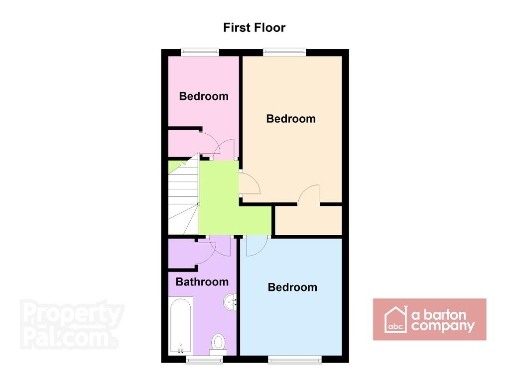 Floorplan 2 of 23 Abbeycroft Gardens, Off Glenville Road, Newtownabbey