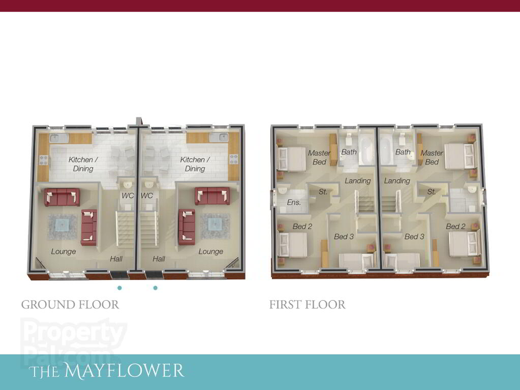 Floorplan 1 of The Mayflower (W/O Sunroom), Ro Rua, Moneynick Road, Toomebridge