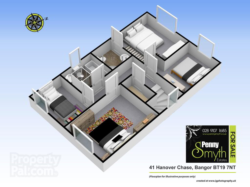 Floorplan 2 of 41 Hanover Chase, Bangor