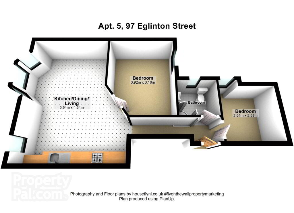 Floorplan 1 of Erin Court, Erin Court, 97 Eglinton Street, Portrush