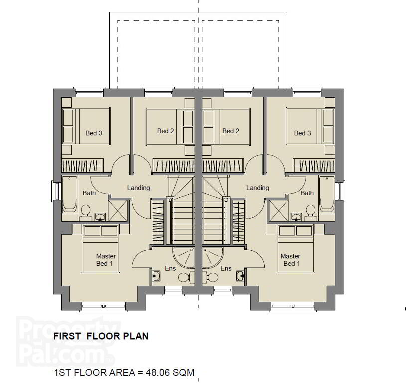 Floorplan 2 of The Ruby (Phase 2), Stoney Manor, Woodside Road, L'Derry