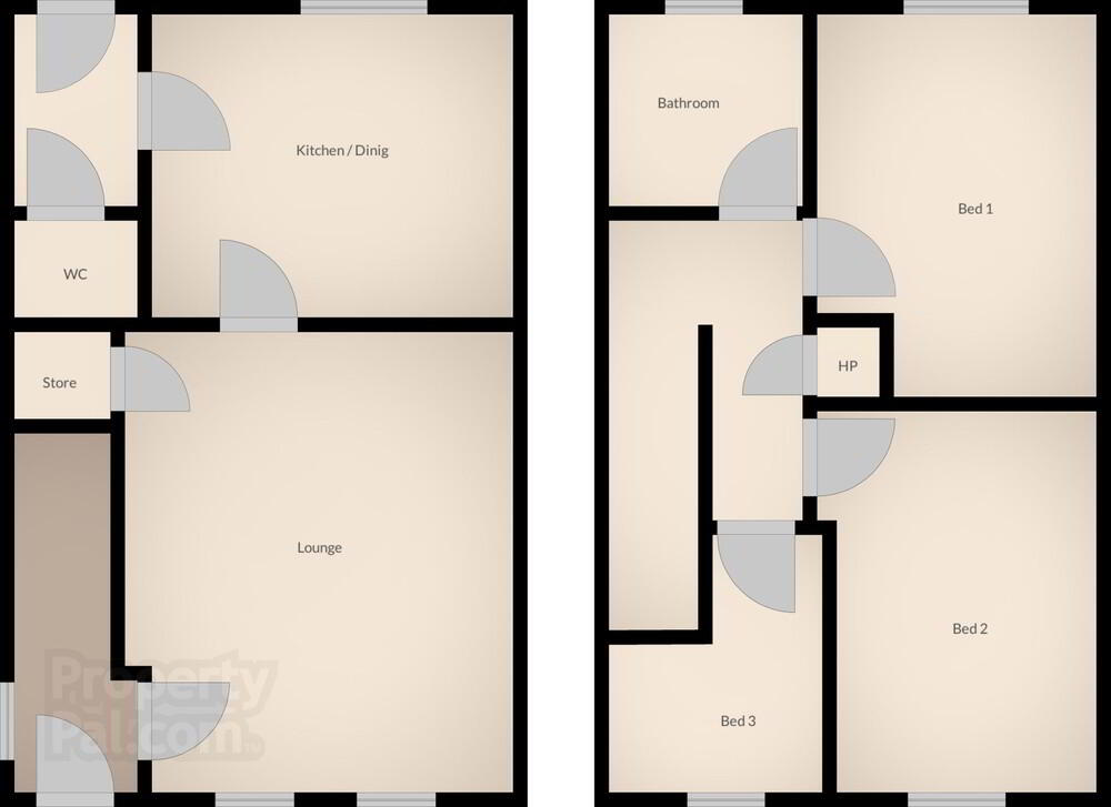 Floorplan 1 of 6 Abbey Mews, Millisle, Newtownards