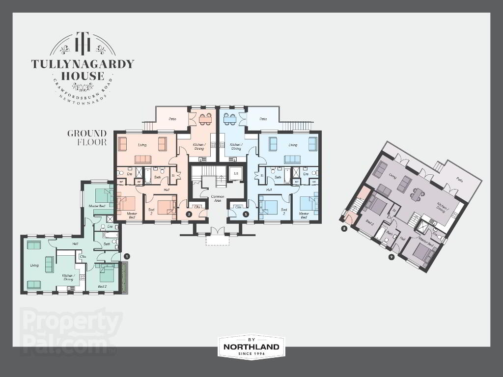 Floorplan 1 of Show Apartment, Tullynagardy House, Tullynagardy Road, Newtownards