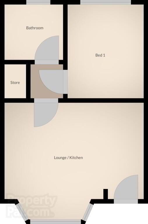 Floorplan 1 of 181 Linen Crescent, Bangor