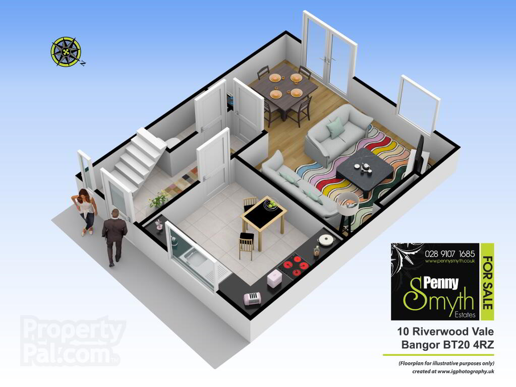 Floorplan 1 of 10 Riverwood Vale, Bangor