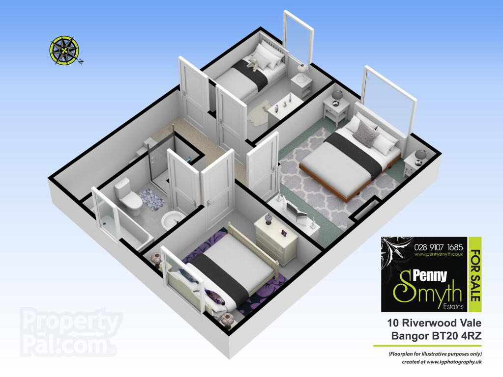 Floorplan 2 of 10 Riverwood Vale, Bangor