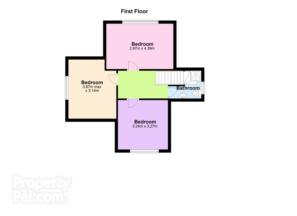 Floorplan 2 of 22 Rosemount Crescent, Jordanstown