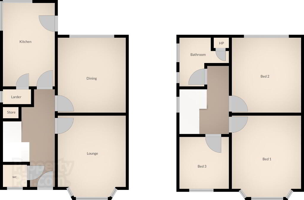 Floorplan 1 of 45 Abbey Mount, Bangor