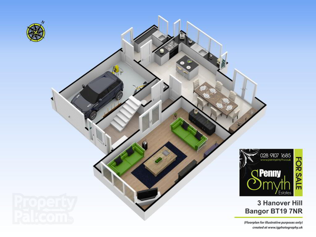 Floorplan 1 of 3 Hanover Hill, Bangor