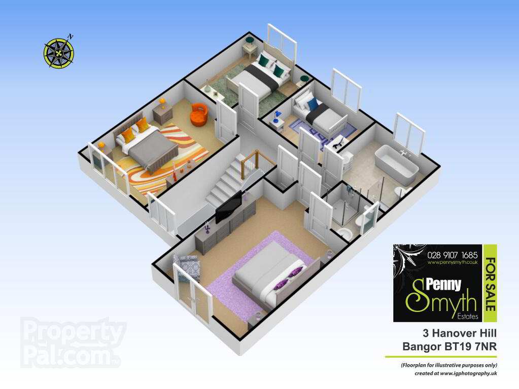 Floorplan 2 of 3 Hanover Hill, Bangor