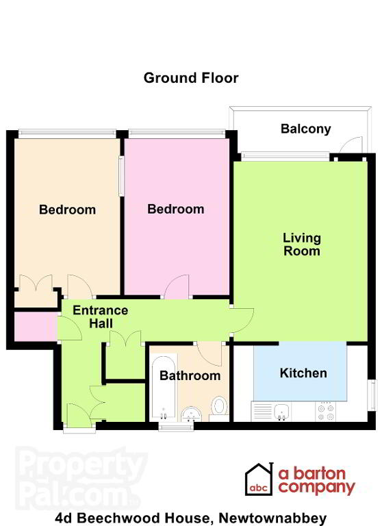 Floorplan 1 of 4D Beechwood House, White House, Newtownabbey
