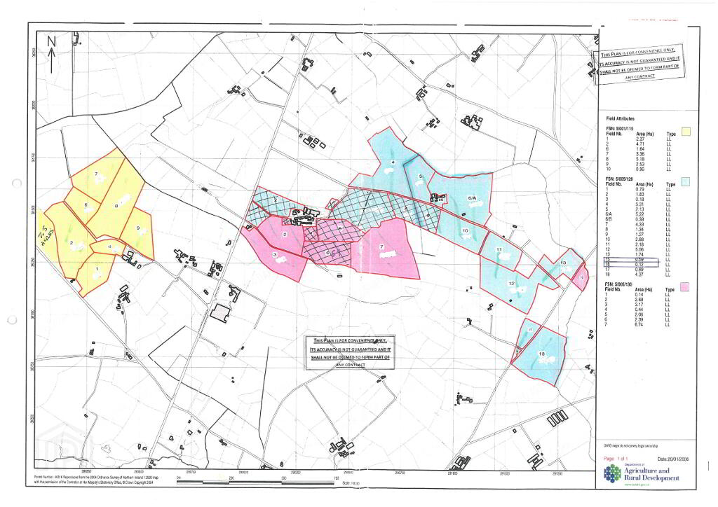 Land Letting, Ruskey Road, Coagh, Cookstown