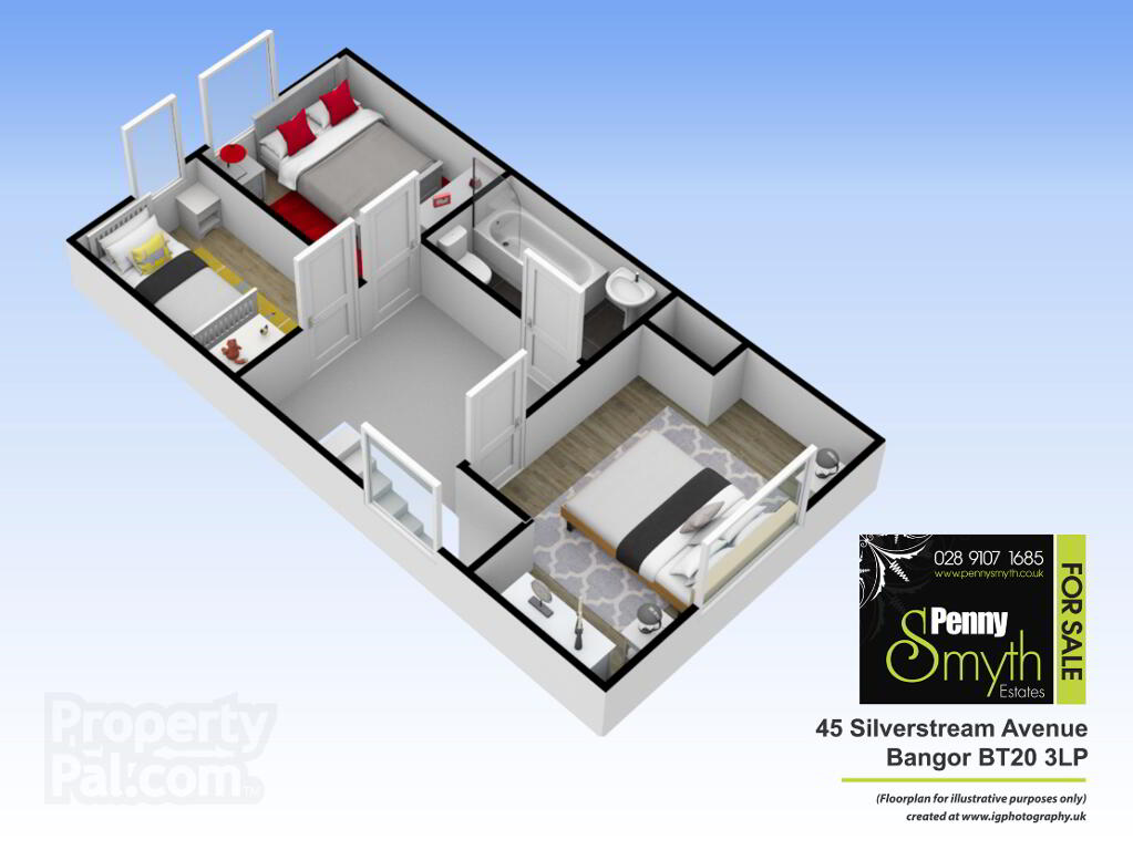 Floorplan 2 of 45 Silverstream Avenue, Bangor