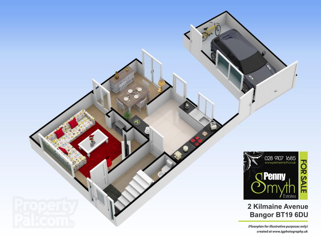 Floorplan 1 of 2 Kilmaine Avenue, Bangor