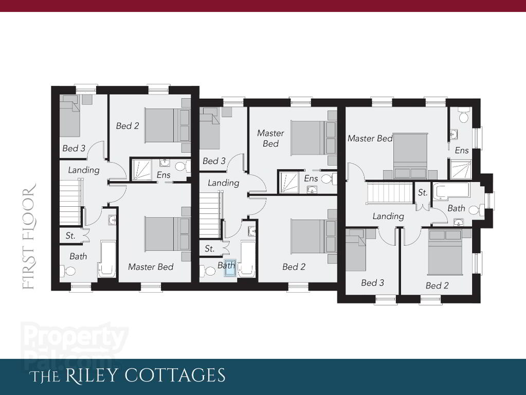 Floorplan 2 of The Riley Cottages, Ro Rua, Moneynick Road, Toomebridge