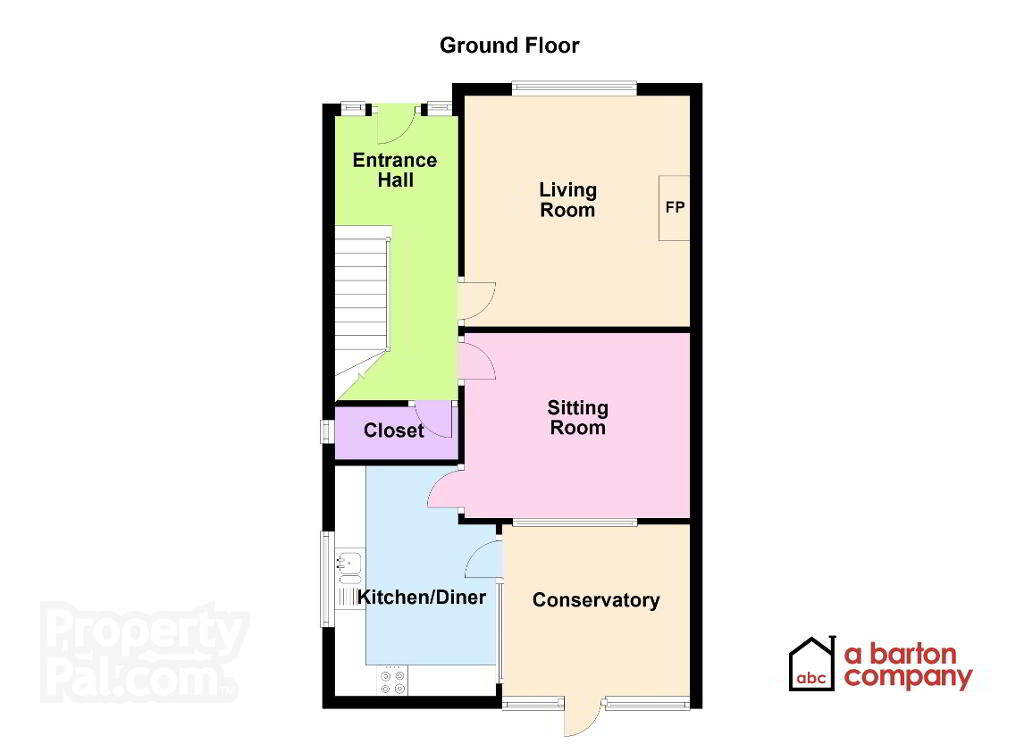 Floorplan 1 of 7 Glenbourne Avenue, Glengormley, Newtownabbey