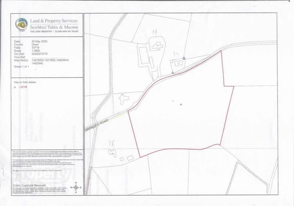 C. 11.21 Acres Of Superior Agric Land, Grangee Road, Millisle