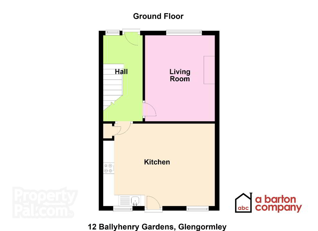 Floorplan 1 of 12 Ballyhenry Gardens, Glengormley, Newtownabbey