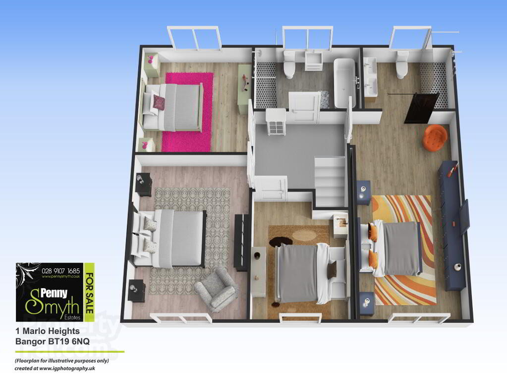 Floorplan 2 of 1 Marlo Heights, Bangor