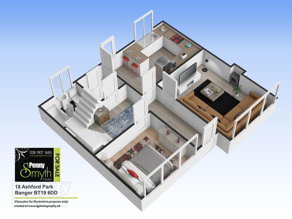 Floorplan 1 of 18 Ashford Park, Bangor