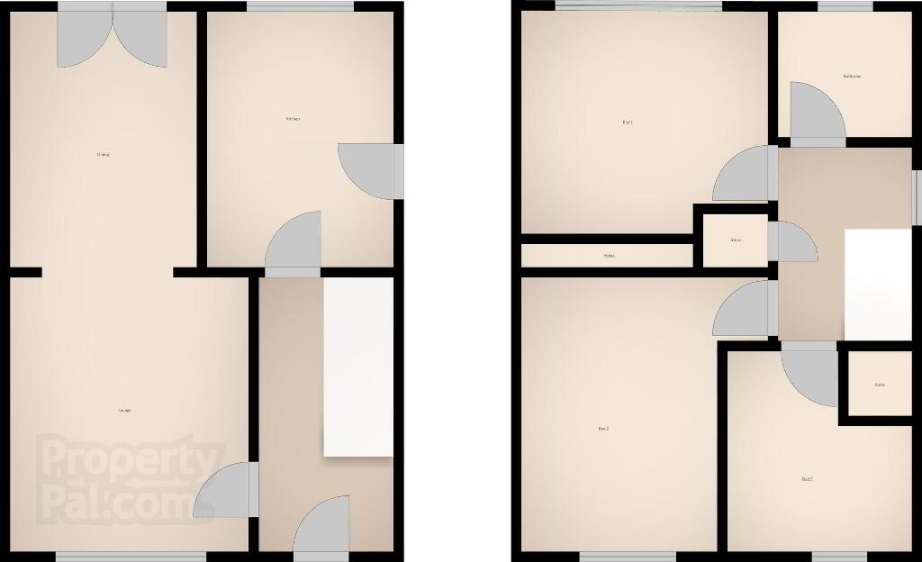 Floorplan 1 of 14 Glen Annesley Gardens, Bangor