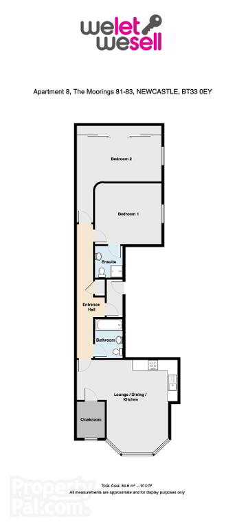 Floorplan 1 of 8 The Moorings, 81-83 South Promenade, Newcastle