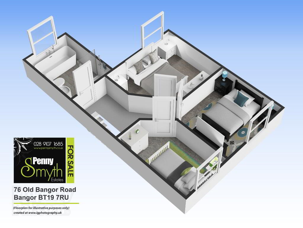 Floorplan 2 of 76 Old Bangor Road, Bangor