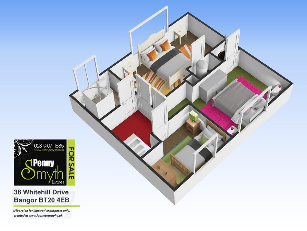 Floorplan 2 of 38 Whitehill Drive, Bangor