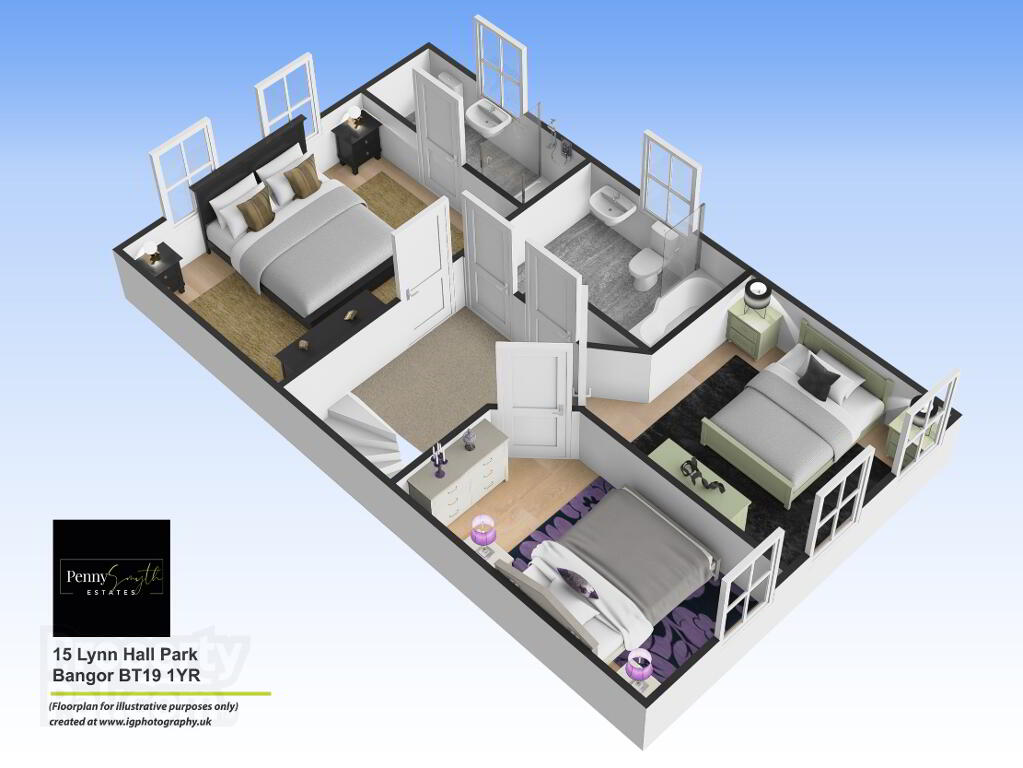 Floorplan 2 of 15 Lynn Hall Park, Bangor