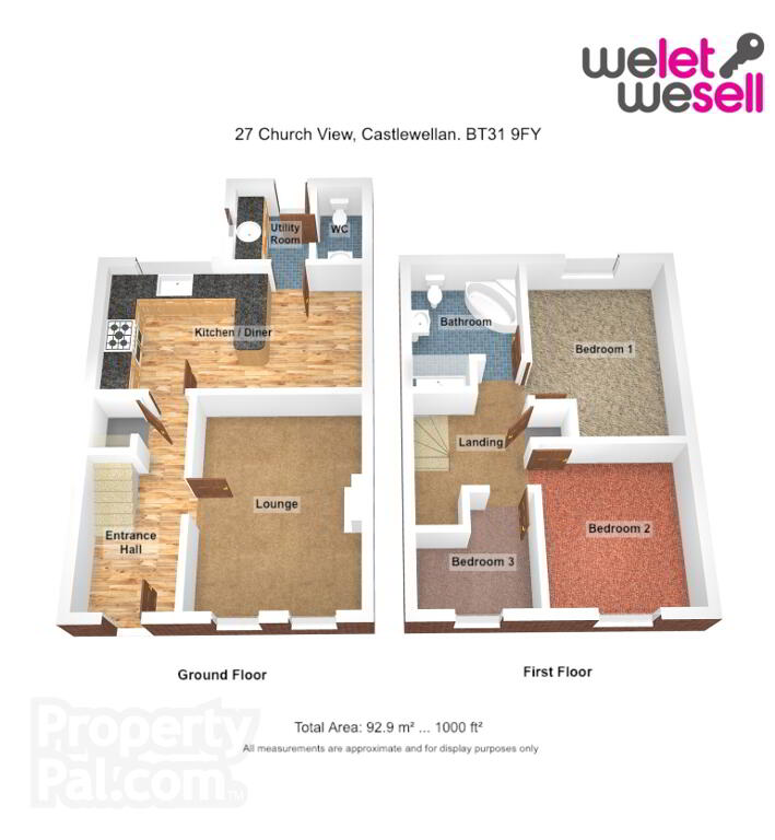 Floorplan 1 of 27 Church View, Castlewellan