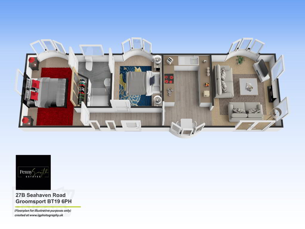 Floorplan 1 of 27b Seahaven Road, Groomsport