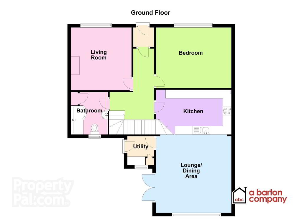 Floorplan 1 of 6 The Villas, Old Mossley, Newtownabbey