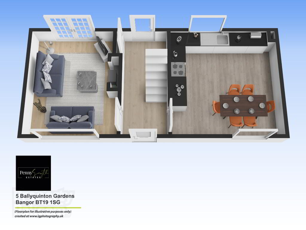 Floorplan 1 of 5 Ballyquinton Gardens, Bangor