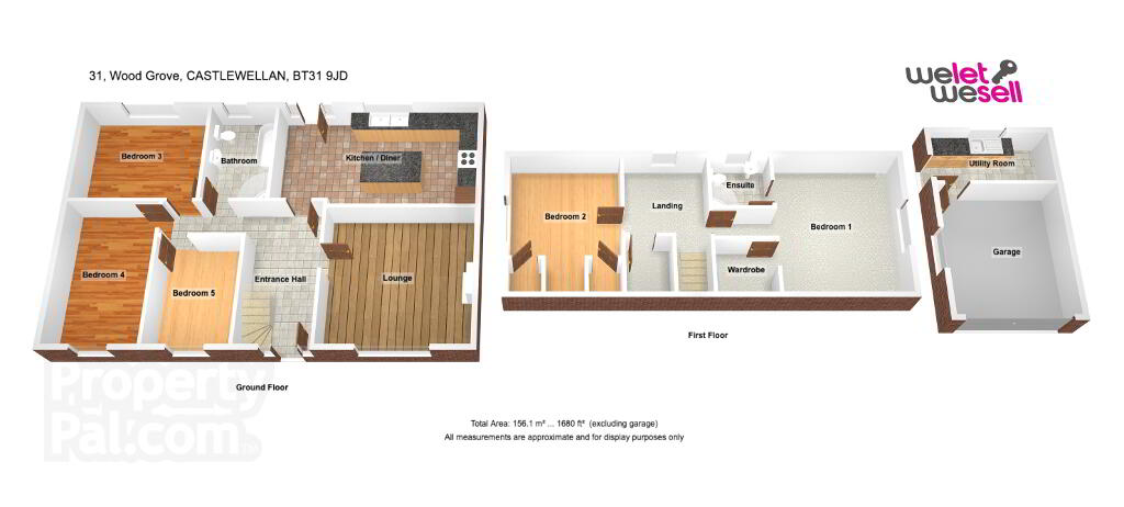 Floorplan 1 of 31 Wood Grove, Castlewellan