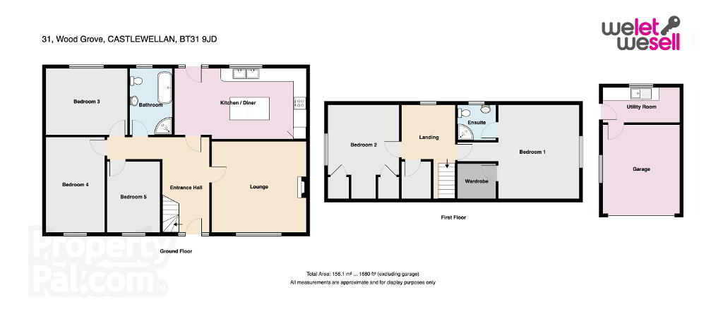 Floorplan 2 of 31 Wood Grove, Castlewellan