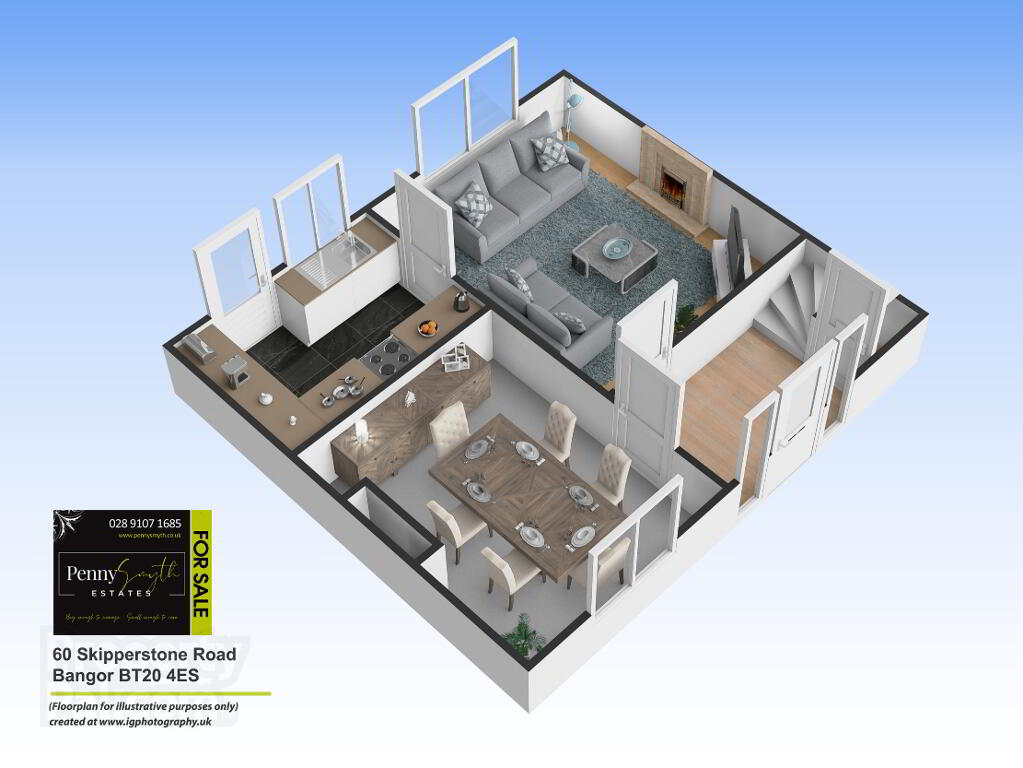 Floorplan 1 of 60 Skipperstone Road, Bangor