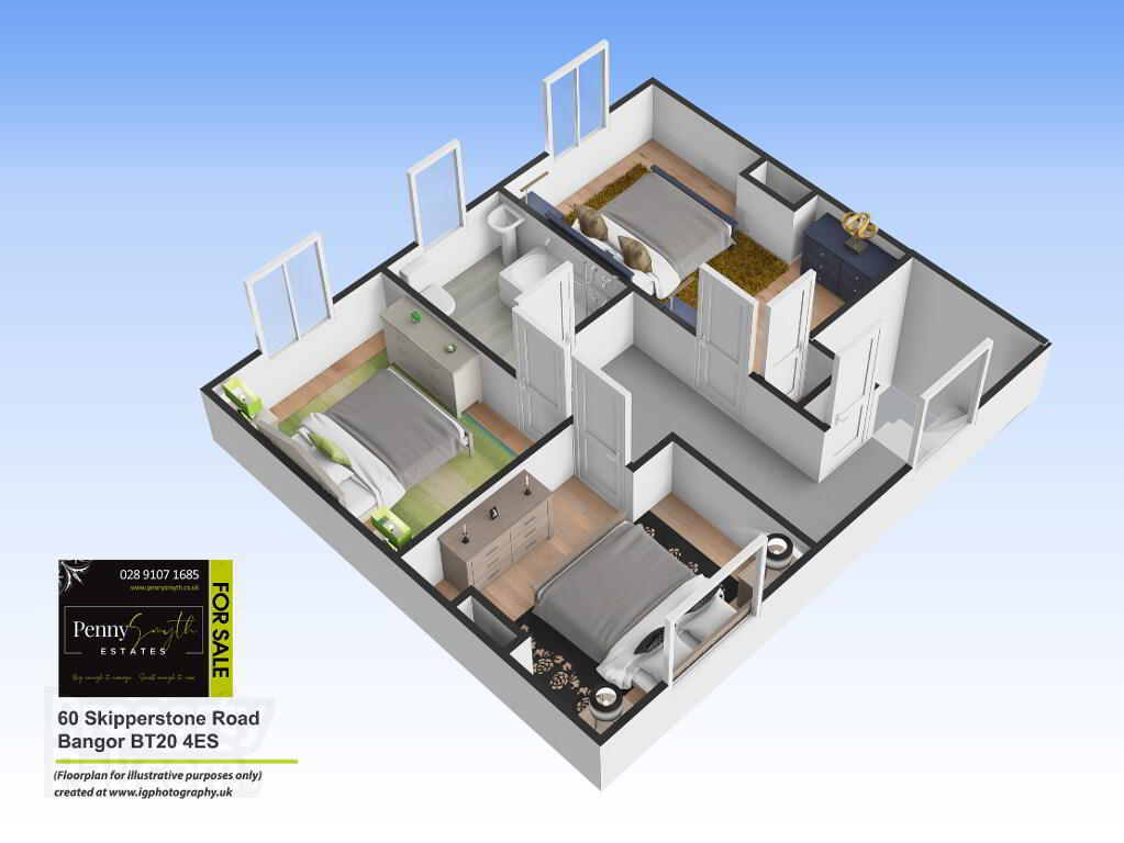 Floorplan 2 of 60 Skipperstone Road, Bangor