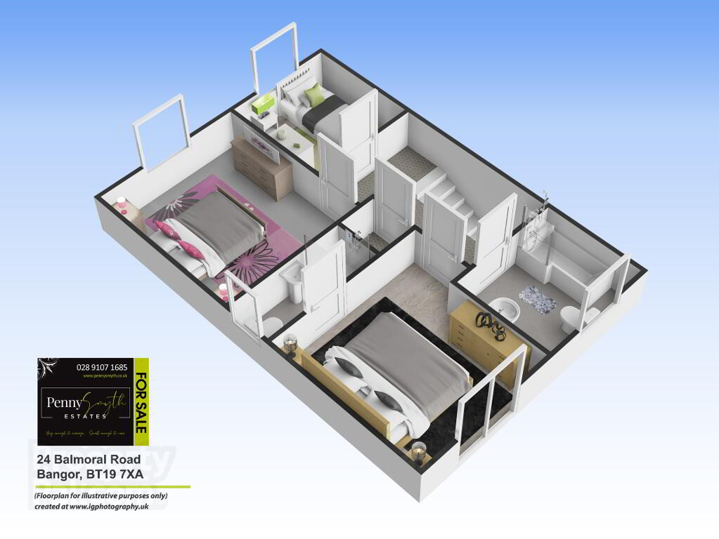 Floorplan 2 of 24 Balmoral Road, Bangor