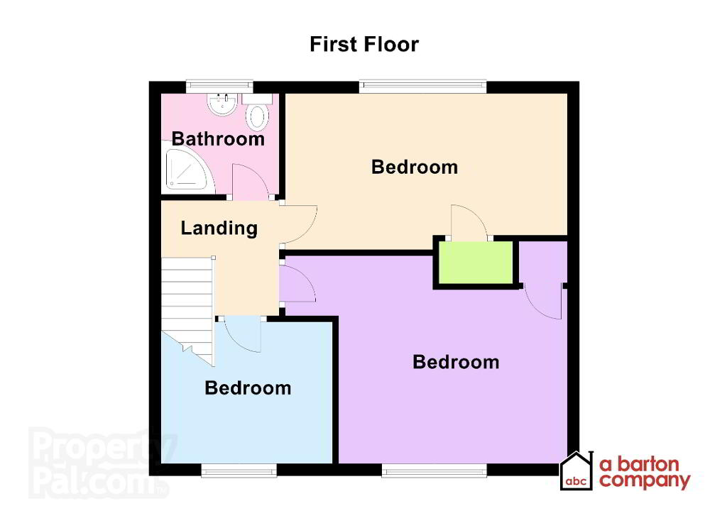 Floorplan 2 of 18 Movilla Park, Rathcoole, Newtownabbey